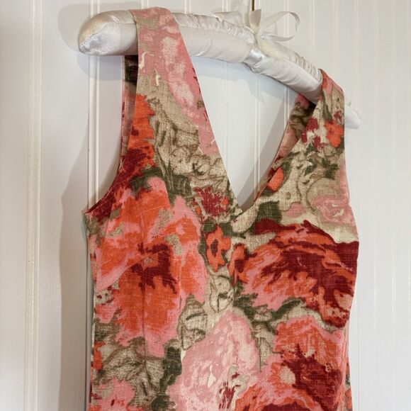 Talbots Womens Pink Floral Dress Size 2 Petite Feminine Romantic Bloomcore - Picture 8 of 16
